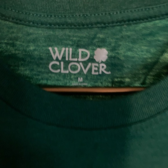 Irish Love graphic T-shirt Wild Clover Flag - Picture 3 of 3